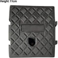 thumbnail image 3 of Portable Plastic Curb Ramps - PVC Heavy Duty Threshold Ramp Kit Portable Wheelchair Ramp, Kerb Ramp for Car Trailer Truck Bike Motorcycle, 3 of 8