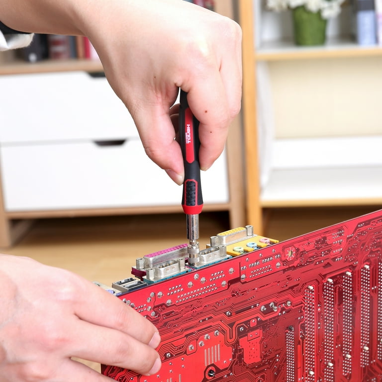 【77Collection Store】 Hyper Tough 77 Piece Precision Tool Kit with Magnetic