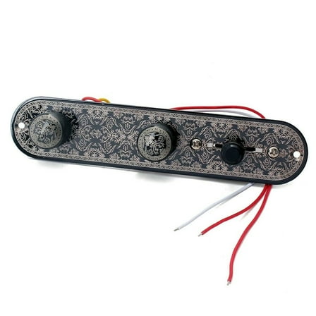 Guitar Prewired Control Plate 3-Way Switches Knob For Telecaster TAPDRA Spare Part