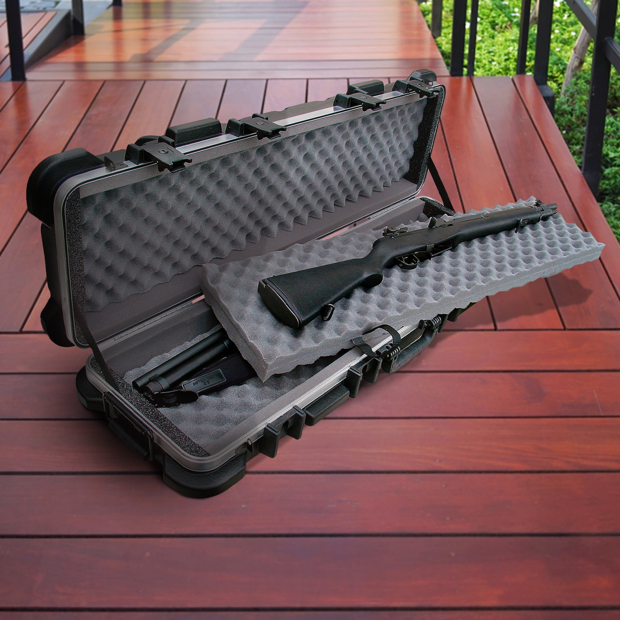 SKB Cases 4009 Hard Exterior Waterproof Short Double Rifle