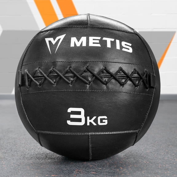 METIS Wall Balls | Ultra-Durable for Functional Training, Strength & Endurance [6.5lbs]