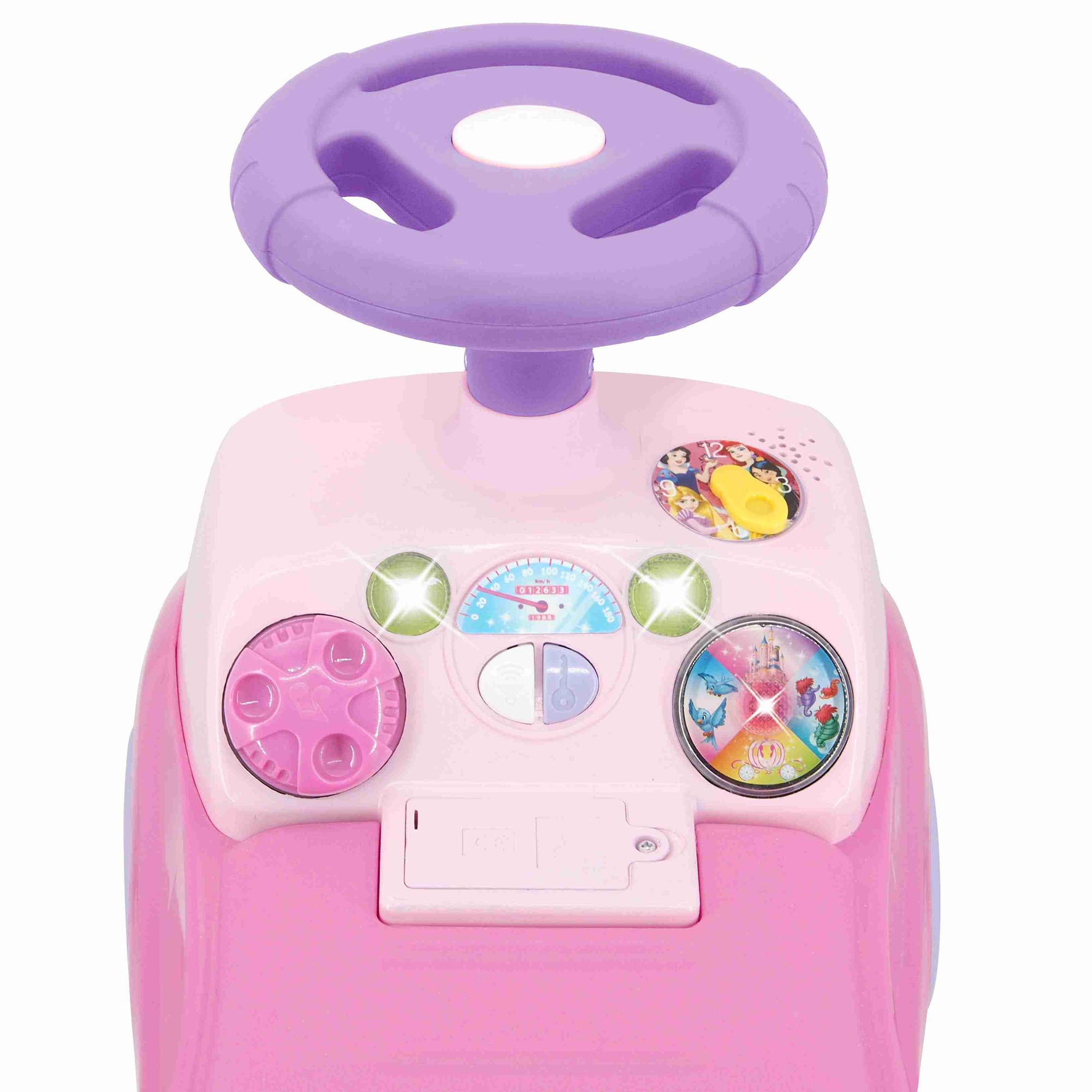 Disney Light N' Sounds Activity Princess Unisex Foot-to-Floor Ride-on - image 2 of 6