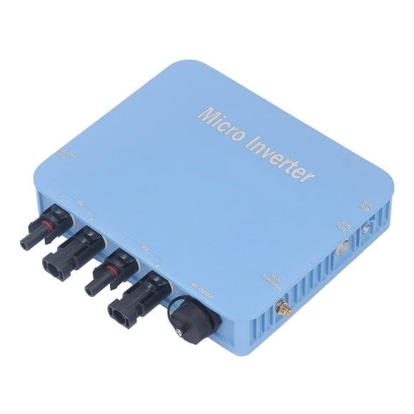 1000W WiFi Solar Micro Inverter, IP65 Micro Grid Connected Inverter with Power Point Tracking, Easy Installation Pure Sine Inverter for Home RV Truck