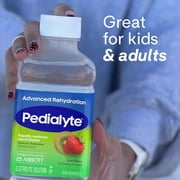 (2 pack) Pedialyte Advanced Rehydration Electrolyte Drink, Kiwi Berry, 1 Liter