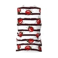 thumbnail image 3 of Easygdp Ladybugs on Black and White Striped1 Men's Mesh Basketball Jersey Quick Drying Sleeveless Shirts Fitted Muscle Tank Tops Sport Round Neck T-Shirt - X-Large, 3 of 9