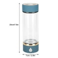 thumbnail image 3 of TIMIFIS Water Cup Portable Hydrogen Water Generator with Spe and Pem Technology Rechargeable Portable Glass Hydrogen Water Generator Bottle Water Bottle Kitchen Gadgets, 3 of 8