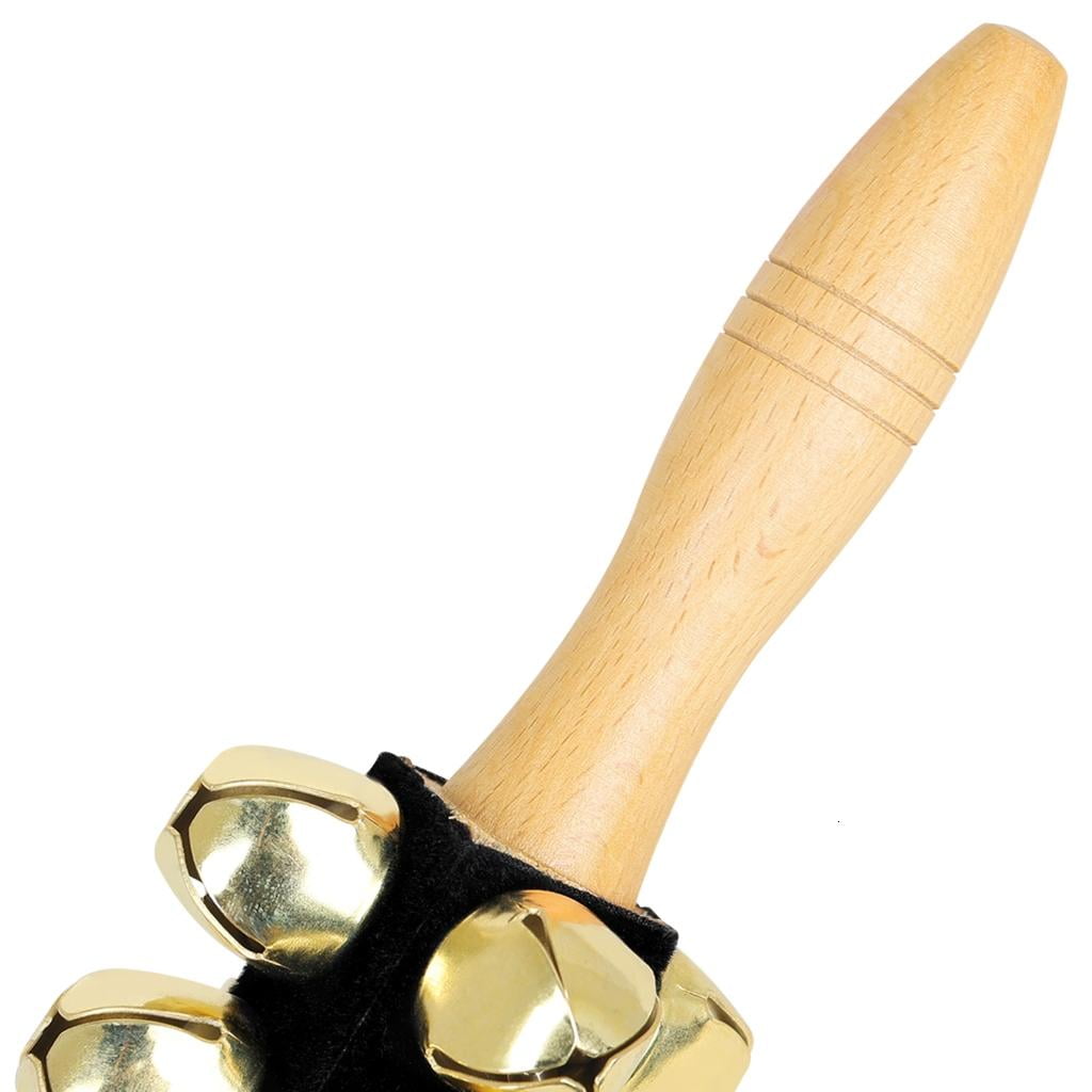25 Tone Handbell Percussion Instrument For Kids Early Childhood Music Education With Safe Wooden Metal