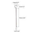 Uxcell Split Cotter Pin, 1mm x 16mm Stainless Steel Clip Fastener ...