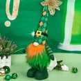thumbnail image 3 of RKSTN st patricks day decorations St. Patrick's Day Green Hat Doll Faceless Elderly Irish Festival Ornaments, 3 of 4