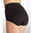 thumbnail image 2 of Women's Bali X245 Ultra Control Shaping Brief Panty - 2 Pack (Black/Black 2X), 2 of 2