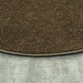 thumbnail image 3 of Joy Carpets Kid Essentials Endurance 12' x 7'6" Oval Indoor Area Rug in Color Brown, 3 of 5