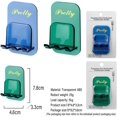 thumbnail image 2 of 2 piezas de soporte para cepillo de dientes montado en la pared, gancho para cepillo de dientes para baño, 2 of 5