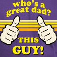 thumbnail image 3 of CafePress - This Guy Is A GREAT Dad! T Shirt - Men's Classic Graphic Cotton T-Shirt, 3 of 4