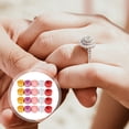 thumbnail image 3 of 20Pcs Round Ring Box Jewelry Box Bowtie Jewelry Box Gift Packaging Box Earring Box, 3 of 8
