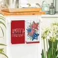 thumbnail image 4 of Stars Eucalyptus Freedom Patriotic 4th of July Kitchen Towels Dish Towels, 18x26 Inch Seasonal Summer Decoration Hand Towels Set of 4, 4 of 6
