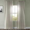 thumbnail image 2 of Tumbleweed Faux Linen Sheer Curtain (1 Panel), Tumbleweed, 50W X 108L, 2 of 6