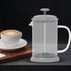 thumbnail image 4 of Cafetera de vidrio de borosilicato con hervidor de filtro de malla fina, émbolo de café expreso de 800ml, resistente al calor, de alto grado para Soledad  Hervidor de café, 4 of 7