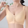 thumbnail image 6 of Dxzfnsa Women Wireless Bras with Support Lift Full Coverage Push Up Plus Size Sport Bra Seamless Molded Cup Padded Tshirt Bra (Gray,XXL), 6 of 8