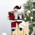 thumbnail image 3 of Fall Decorations New Christmas Santa Claus Doll Christmas Child Gift Toy Table Decoration for Home, Red, 3 of 5
