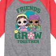 thumbnail image 3 of LOL Surprise! - Friends Grow Together - Toddler And Youth Raglan Graphic T-Shirt, 3 of 6