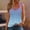 Light Blue, variant on YHAJDS Womens Summer Tank Tops Spaghetti Strap Sleeveless Tops Sleeveless Shirt