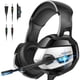 thumbnail image 1 of ONIKUMA K5 Auriculares LED con cable de 3,5 mm Consola de juegos de computadora Auriculares estéreo con micrófono con cancelación de ruido Speravity EL5118-01B, 1 of 2