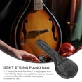 thumbnail image 3 of 1 Conjunto de bolsa de mandolina Oxford Paño Mandolin Bolso Mandolin Mochila con cuerdas, 3 of 4