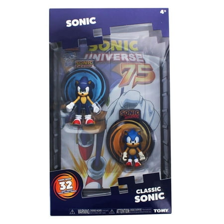 Collectors Gold Series - Sonic Collector Series Figure 2-Pack w/ Comic - Sonic