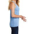 thumbnail image 3 of Mafoose Ladies Cosmic Twist Back Tank Royal Astro 2X-Large, 3 of 4