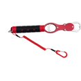 thumbnail image 4 of Clip de Labio de Pescado con Escala de Peso Clip de Labio de Pesca Abrazadera de Aleación de Aluminio de 40 Lb Equipo de Pesca Herramienta de Mango de Rojo, 4 of 8