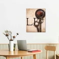 thumbnail image 2 of Nawypu  Abstract Love Wall Art Champagne Rose Picture Canvas Print Wall Painting Modern Abstract Artwork Wall Décor for Bedroom Living Room Bathroom Office, 2 of 4