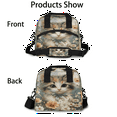 thumbnail image 3 of Herdesigns Cat Insulated Lunch Bag for Women Men Adults Large Reusable Lunch Box Flower Leakproof Cooler Tote Bags with Adjustable Shoulder Strap, 3 of 7