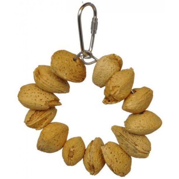 4 Count 4 X 1 Ct Ae Cage Company Happy Beaks Almond Nut Ring Jr Walmart Com Walmart Com