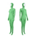 thumbnail image 5 of Ruyang Boys Girls Halloween Spandex Bodysuit Kids Open Face Body Suits Plain Stretchy Stage Performance Onesie Outfits, 5 of 5