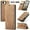 Brown, variant on Allytechgroup for Apple iPhone 16e Case Slim Wallet Cover with Card Slots Holder/Cash Pocket [Magnetic Closure] PU Leather Flip Folio Kickstand Shockproof Stand Shockproof TPU Back Shell, Coffee