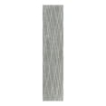thumbnail image 3 of Unique Loom Soft Touch Shag Collection Area Rug - Dora (2' 7" x 13' 1" Runner Cloud Gray/Ivory), 3 of 7