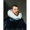 thumbnail image 2 of Johannes Paulus Moreelse 19x24 Gold Ornate Framed and Double Matted Museum Art Print Titled - Portrait of a Middle-Aged Man (1630), 2 of 4