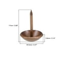 thumbnail image 3 of Uxcell 12mm Head Dia Copper Tone Round Thumb Upholstery Nails Tacks, 50 Pack, 3 of 5