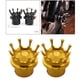 thumbnail image 3 of CNC motocicleta eje tapa tuerca cubierta para Touring soft tail at street , Oro, 3 of 9