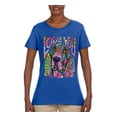 thumbnail image 3 of Colorful Beagle | Dogs Love You | Dean Russo Art Animal Lover Womens T-Shirt, Royal, X-Large, 3 of 6