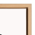 thumbnail image 3 of Kate and Laurel Sylvie Botanical Sketch Print No 2 Framed Canvas Wall Art by The Creative Bunch Studio, 23x33 Natural, Decorative Abstract Nature Art for Wall, 3 of 9