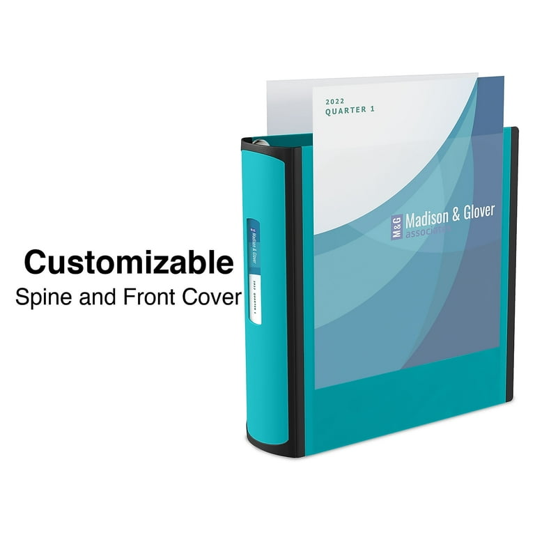 Staples, Better 2-Inch D 3-Ring View Binder, 13470-CC, Teal