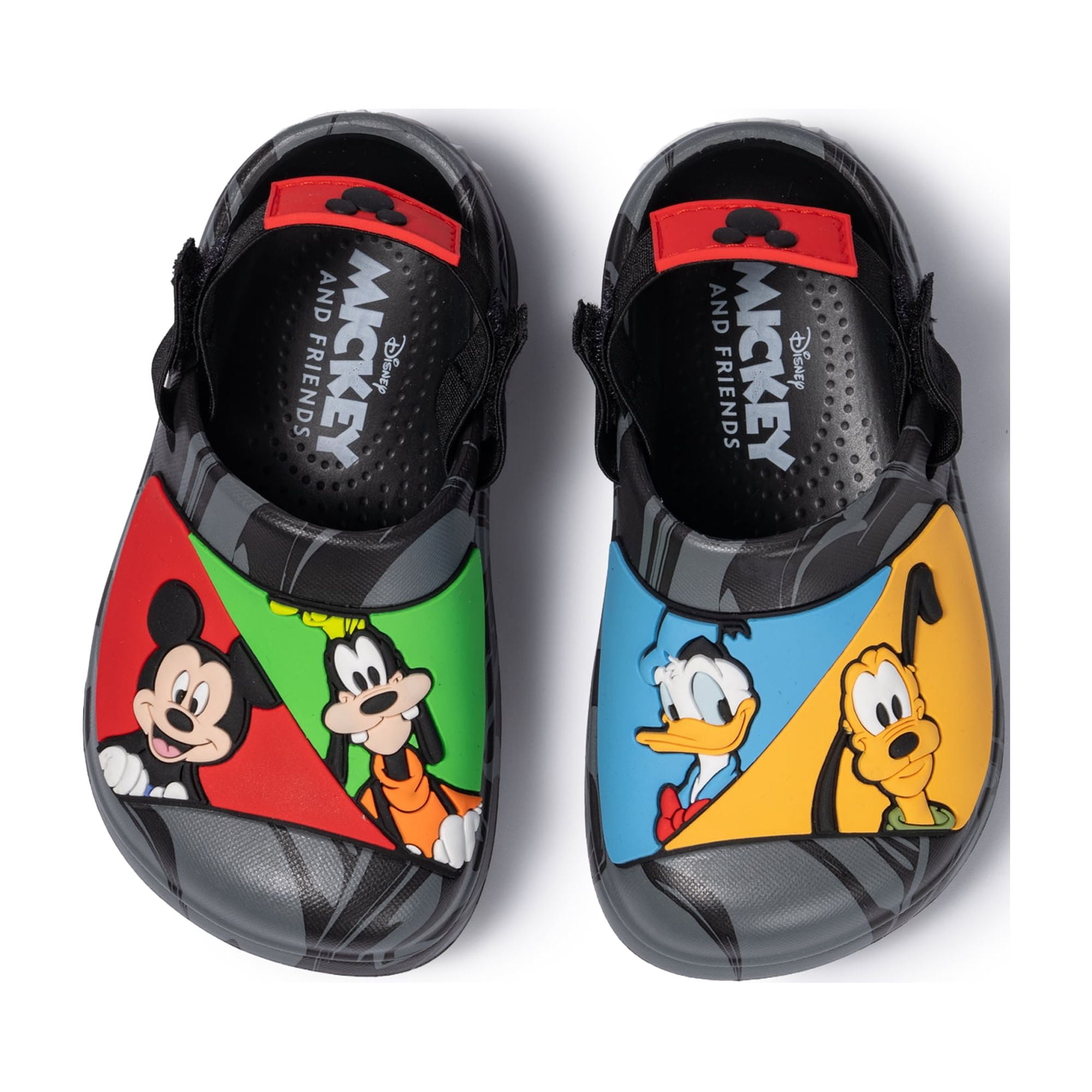 Mickey & Friends Toddler Boys Adjustable Strap Clogs