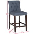 thumbnail image 5 of Safavieh Norah Counter Stool, 5 of 7