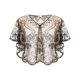thumbnail image 1 of wonima44 Fumwase Women's 1920s Shawl Wraps Sequin Beaded Evening Shawls Flapper for Evening Dresses Formal Wedding Party Hallowmas, 1 of 1