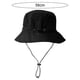thumbnail image 2 of Sombrero de pescador plegable de ala ancha, gorra de verano con cordón, para pesca y viajes a la playa, 2 of 5