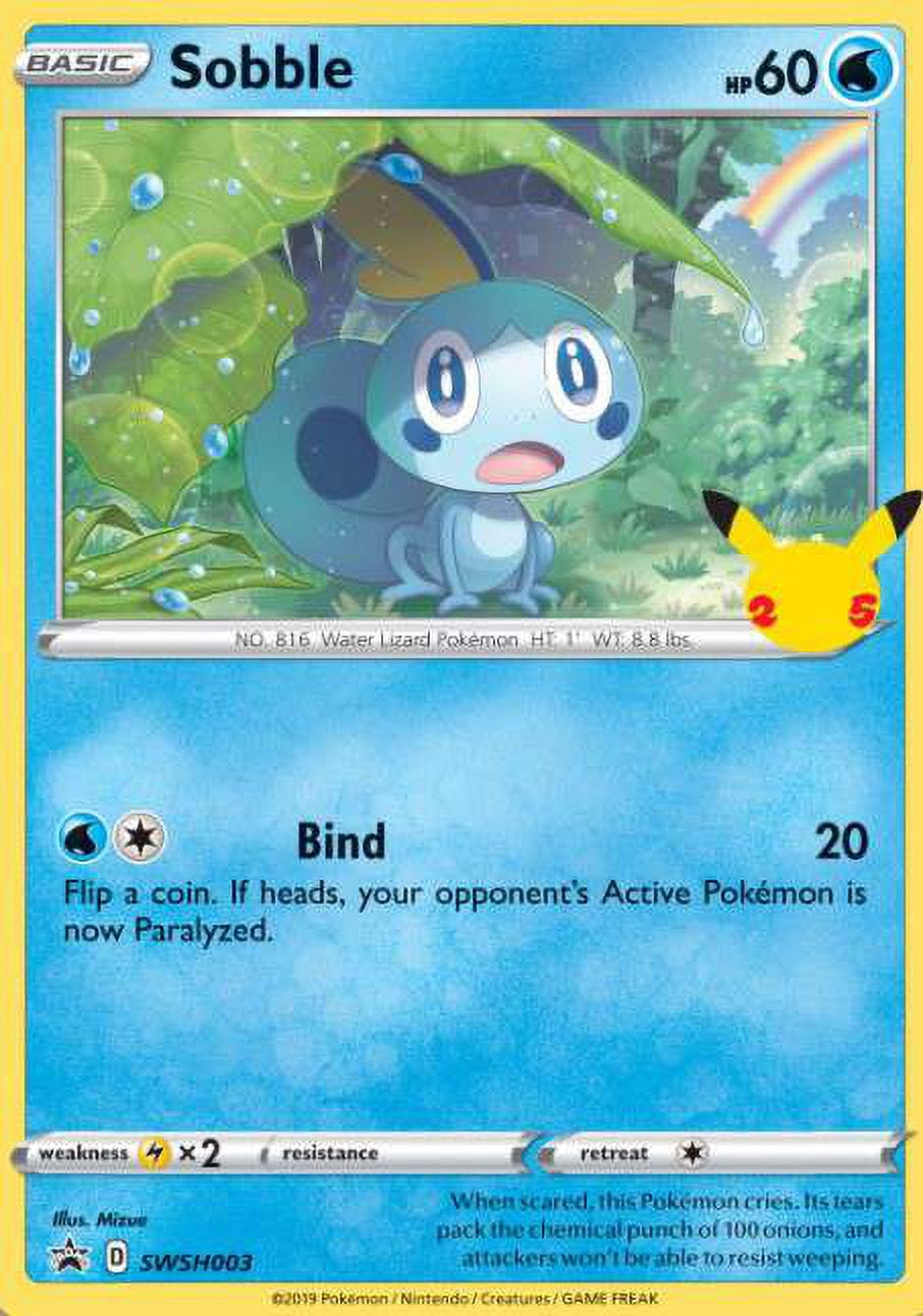 Pokemon First Partner Galar Region (Grookey, Scorbunny & Sobble) Pack [3 OVERSIZE Promo Cards]