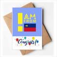 thumbnail image 1 of I Am From Liechtenstein Art Deco Fashion Wedding Cards Congratulations Greeting Envelopes, 1 of 3