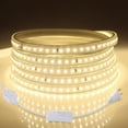 thumbnail image 2 of PYYNA-LED Strip Lights Outdoor LED Lights Waterproof AC 110V 600LED 3000k LED Rope Lights for Indoor, Outdoor, Garden, Lawn, Kitchen, Staircase, Room Decoration Lighting, 2 of 4