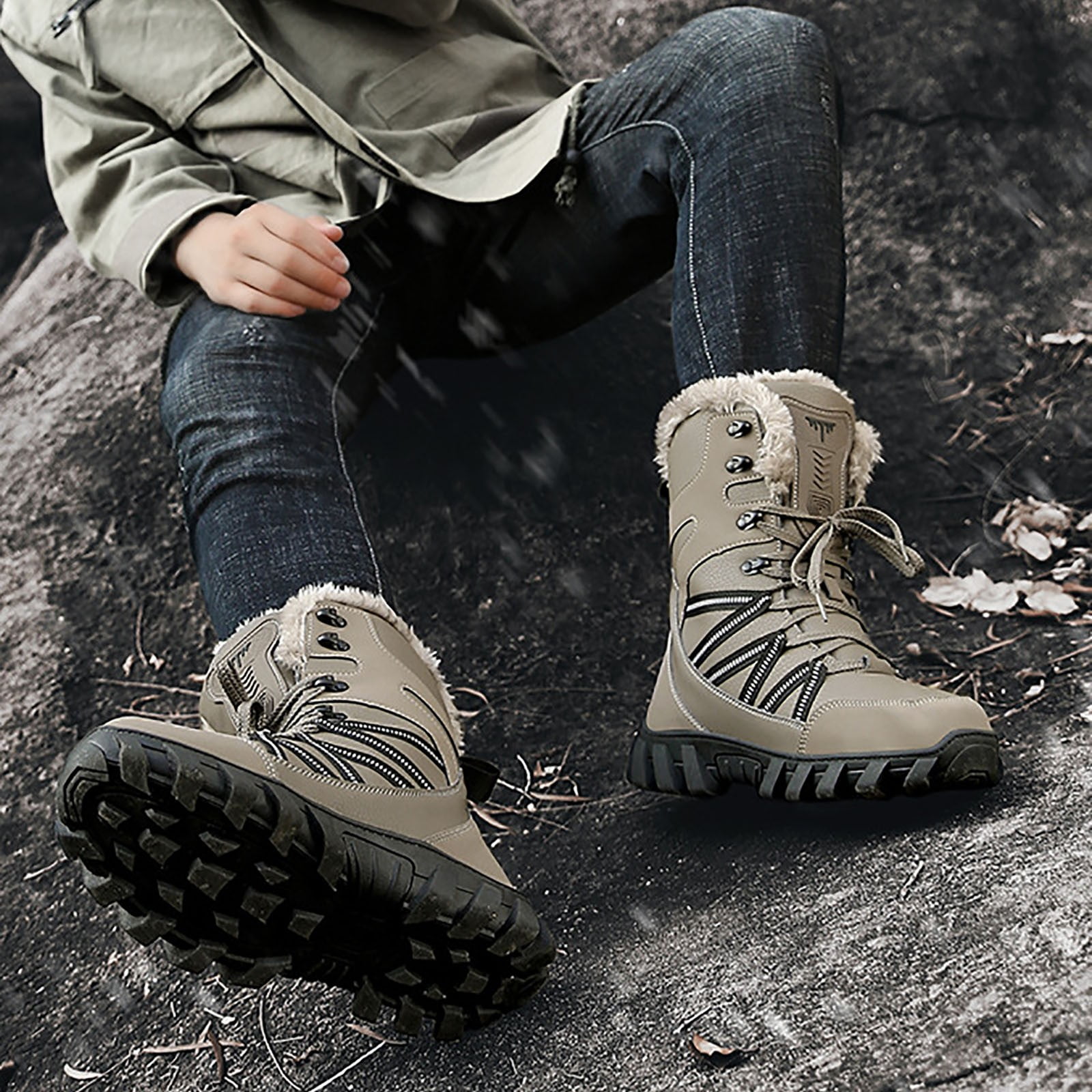 Hi top hiking shoes online